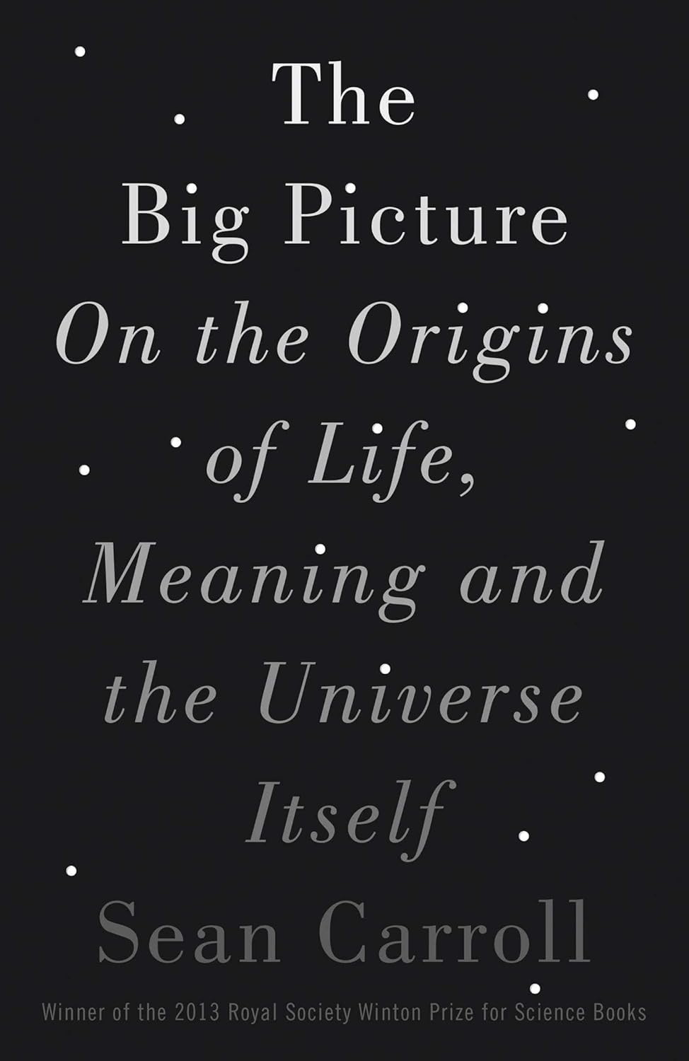 The Big Picture On the Origins of Life, Meaning, and the Universe Itself cover